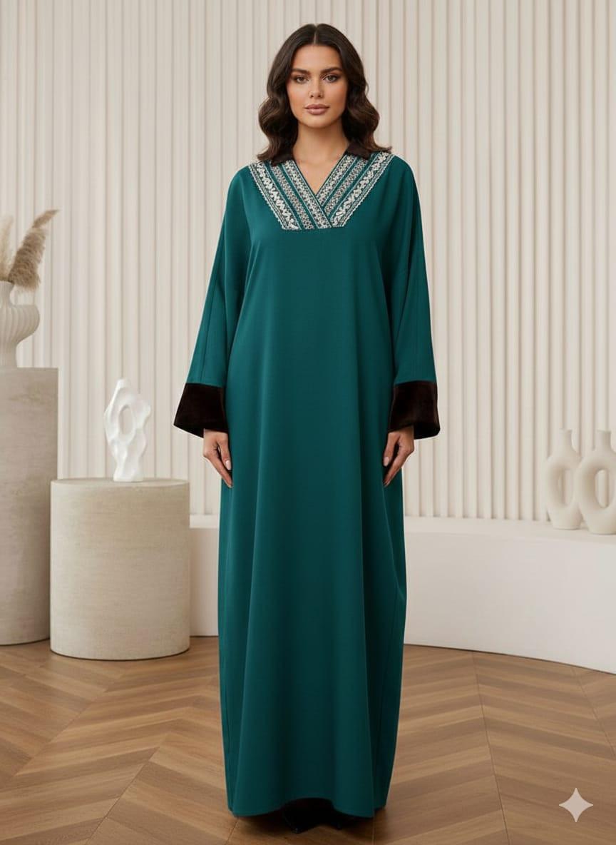 Green Color Dress