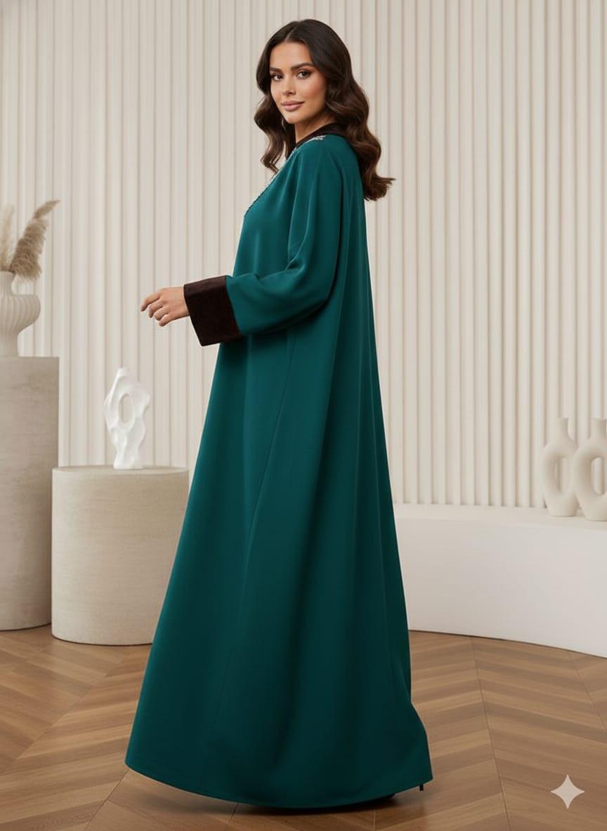 Green Color Dress