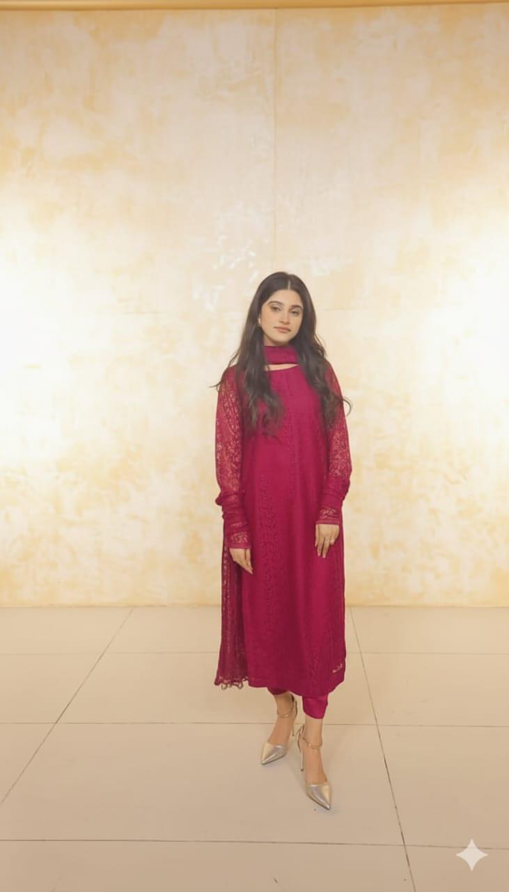 Red Color Dress